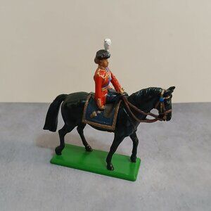 W. Britain 1988 HM Queen Elizabeth Mounted on Horse 1:32 Scale Metal Figure